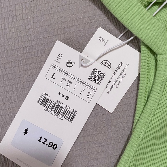 Zara cut out crop top - Picture 2 of 4